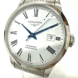LONGINES L2.820.4.11.6 Watch, Record Chronometer, Automatic, Date, Stainless ...